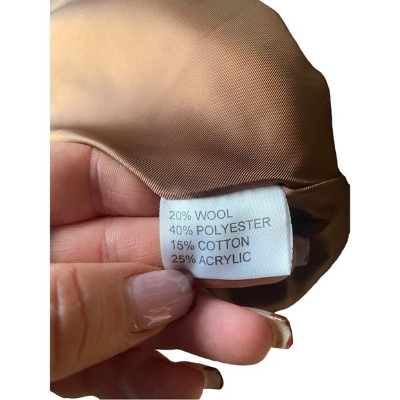 Wool Blended Floral Motif Vintage Jacket Blazer I Size: 11 - Picture 8 of 12